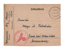 Feldpost mit Inhalt