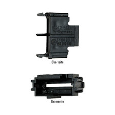 Steckergehäuse, Halter Leiterfolie, Tacho MFA Golf 1 Cabrio, OE Ref. 155919136