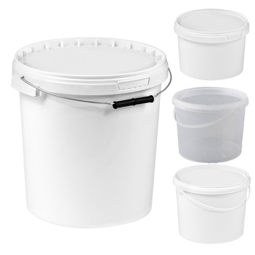 Kunststoffeimer wannen weiß - wannen,