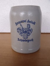 0,5 L Tonkrug Brauerei Deindl Schwarzach  Straubing-Bogen