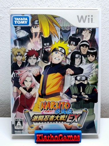Nintendo wii naruto - wii, clash