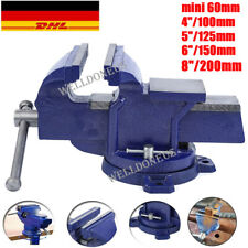 Schraubstock 60 - 200 mm Spannweit für Werkbank Feststehend Parallelschraubstock