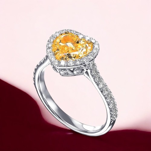 Diamantring igi fancy vivid - igi,