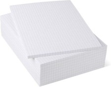 10x Briefblock / Schreibblock / DIN A4 / kariert / SOFORT LIEFERBAR - B-Ware