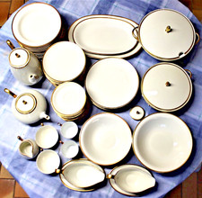 Vintage Eschenbach Goldrand Service 60 Teile Tafelgeschirr Konvolut W 507
