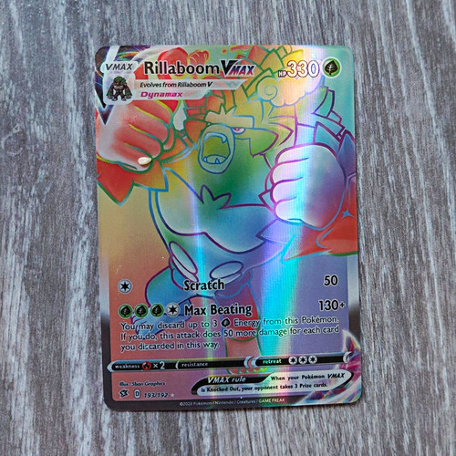 Pokémon tcg rillaboom vmax - pokémon,