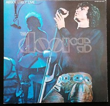 DLp The Doors Absolutely Live Jim Morrison Elektra 62005 Vinyl  Rock Blues