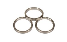 Gardinenringe Edelstahl Ringe