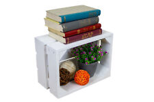 Kleine Holzkiste "Frieda" weiß