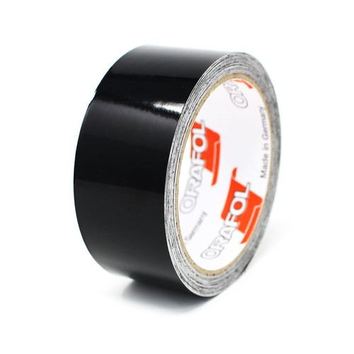 10m zierstreifen 40mm schwarz - zierstreifen,