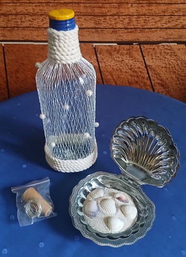 Deko leuchtflasche m - i., deko-leuchtflasche