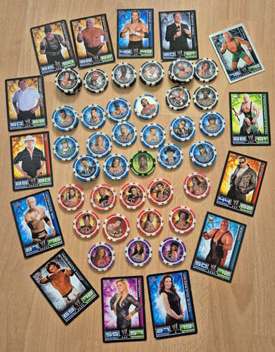 Wwe chips slam - chips, topps