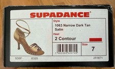 Supadance Latein Tanzschuhe Gr. 40 Leder