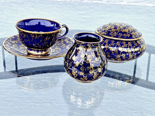 Alte mokka set - mokka, deckel