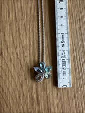 Swarovski Kette Blume Geschenk