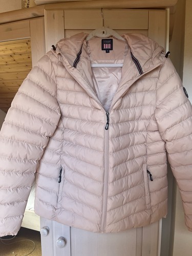 Rosafarbene leichte steppjacke - rosafarbene,