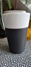 BODUM Bistro Kaffee Becher Porzellan & Silikon 500ml anthrazit +++HYGGE+++