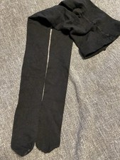 Strumpfhose Gr. M Strick Schwarz