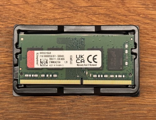 Kingston kvr26s19s6 8gb ddr4 - kingston,
