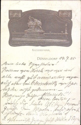 Präge silber litho - silber,