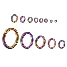 1.5-23.3mm Angelruten-Reparaturset 26 Stück Keramik-Führungs-O-Ringe