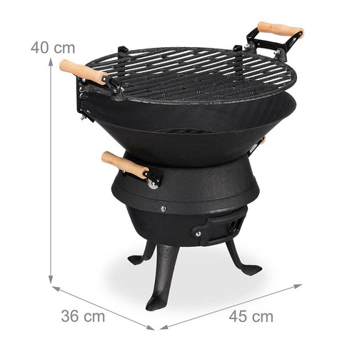Grill schwarz grillfass - grill,