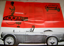Prospekt Honda S 500 600 Cabrio S600 S500 RP