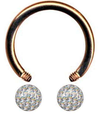 Piercingo septum rosegold - piercingo,