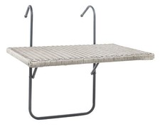 Balkontisch rattan 60x40 cm - balkontisch,