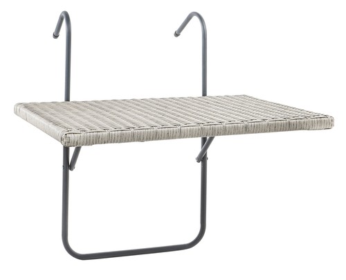 Balkontisch rattan 60x40 cm - rattan,