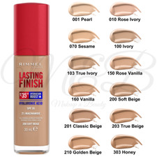 Rimmel Lasting Finish 35Hr Foundation LSF 20 30ml *FARBTON WÄHLBAR*