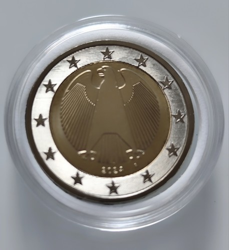 Euro stempelglanz münze - 2,