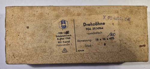 Konvolut drehzähne - 8,