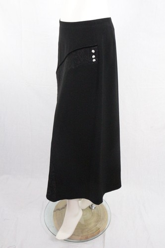 Langer rock schwarz damen - langer,