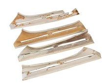 Abdeckung Lüftungsgitter Zwangsentlüftung weiß VW Käfer 113819467  113819468