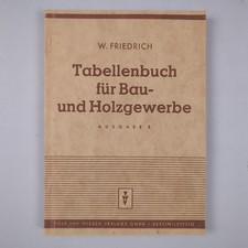 Tabellenbuch für Bau und