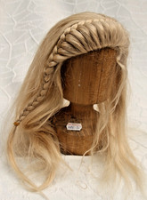 KRE-34  Perücke  KU 32-34  Oberkopf-Kranz  feines Human Hair Handgeknüpft