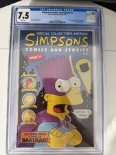 CGC 7.5 Simpsons Comics and