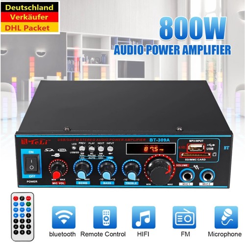 800w hifi verstärker - hifi,