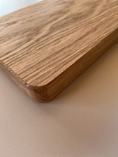 Fensterbank massiv Eiche rund - handgefertigt Fensterbrett Fensterbänke Holz 