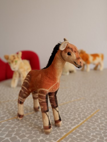 Steiff altes tier - steiff, okapi