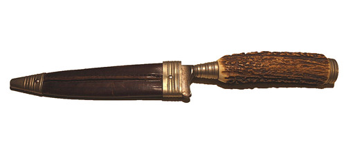Hirschfänger horngriff antik - hirschfänger,