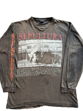 Rare Vintage Sepultura Chaos