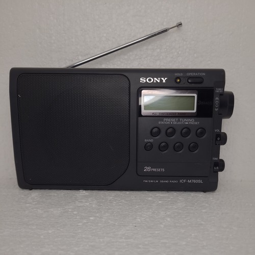 Sony icf m760sl handradio - icf-m760sl,
