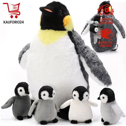 Pinguin plüsch spielzeug - pinguin, set