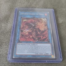 Yu-Gi-Oh Emperor Charles the Great DUNE-EN048 Quarter Century Secret Rare 