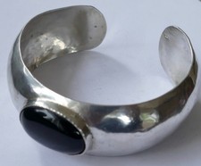 Armspange großer Onyx