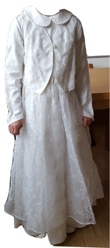 Kommunionkleid pseudobolero - kommunionkleid,