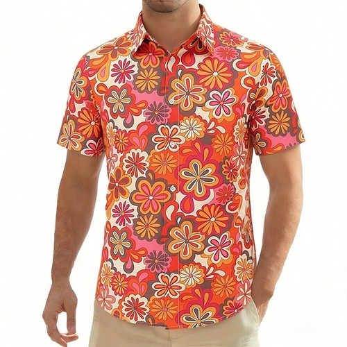 Hippie hemd herren - hippie,