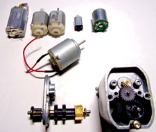 7x Miniatur Gleichstrom-Motor geprüft laufen , BÜHLER GETRIEBE MOTOR demontiert